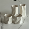 Set of Small & Large Ceramic Mugs Cream White | Alaska