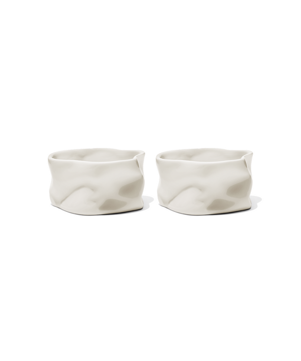 Organic Dip Bowls Cream White | Alaska