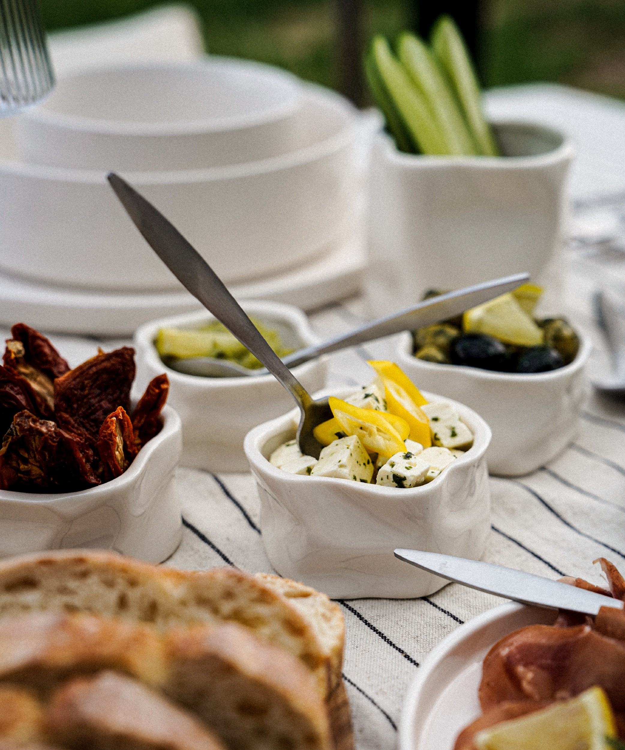 Organic Dip Bowls Cream White | Alaska