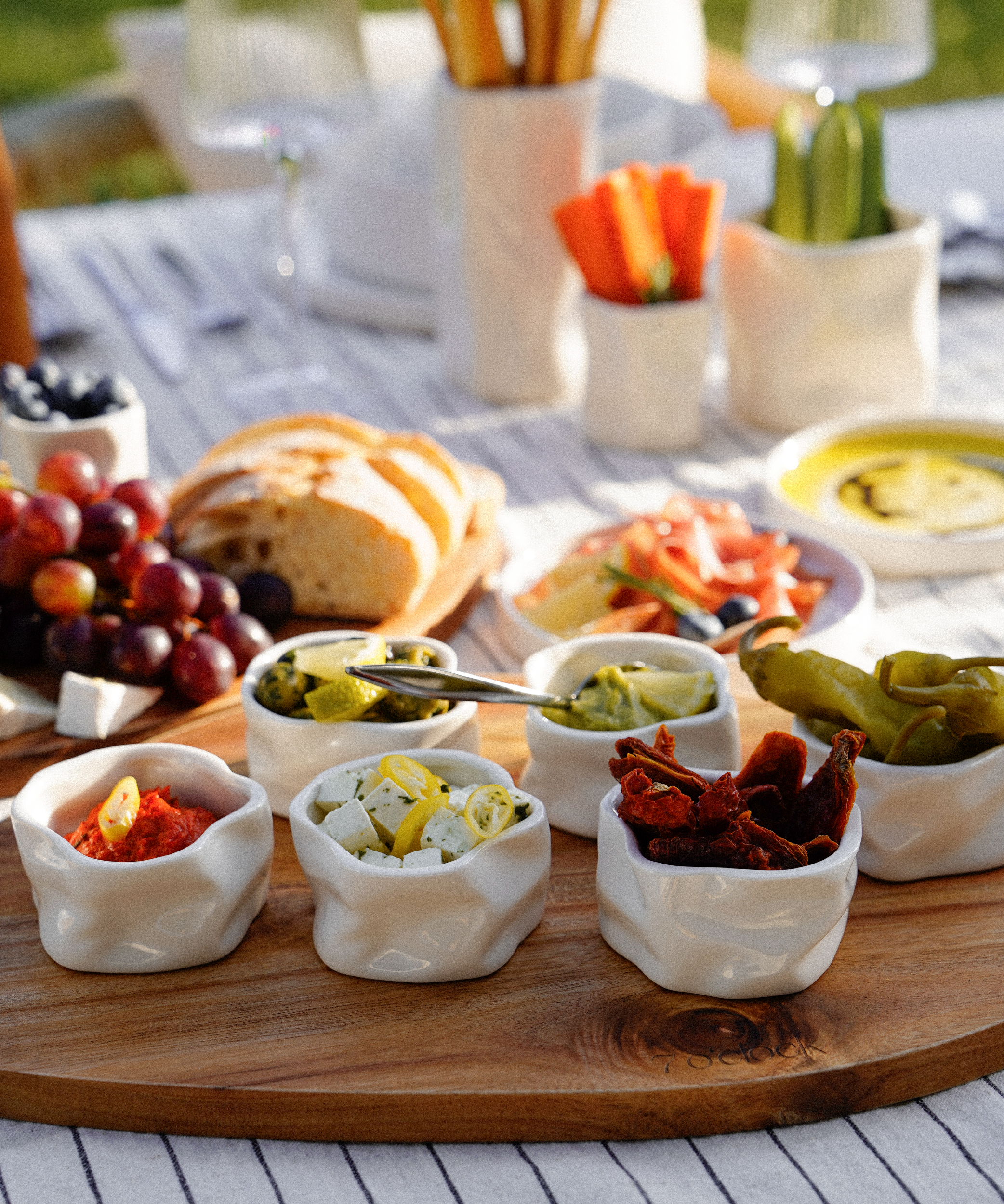 Organic Dip Bowls Cream White | Alaska