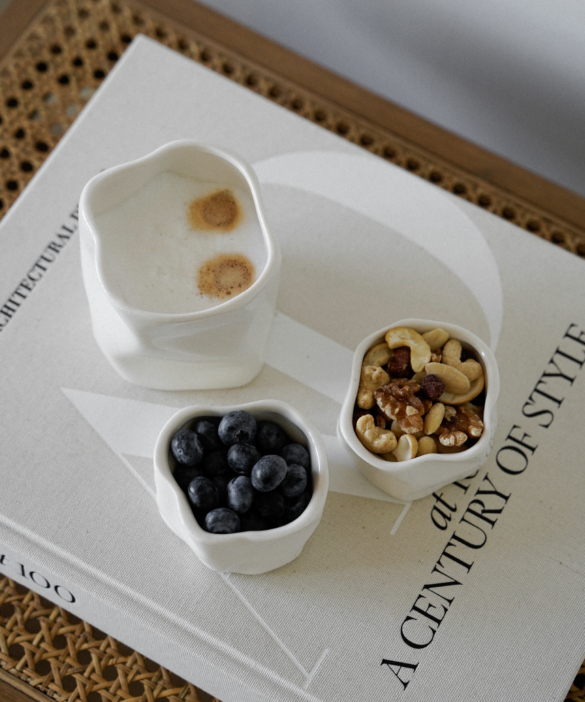 Organic Dip Bowls Cream White