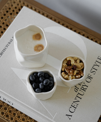 Organic Dip Bowls Cream White | Alaska