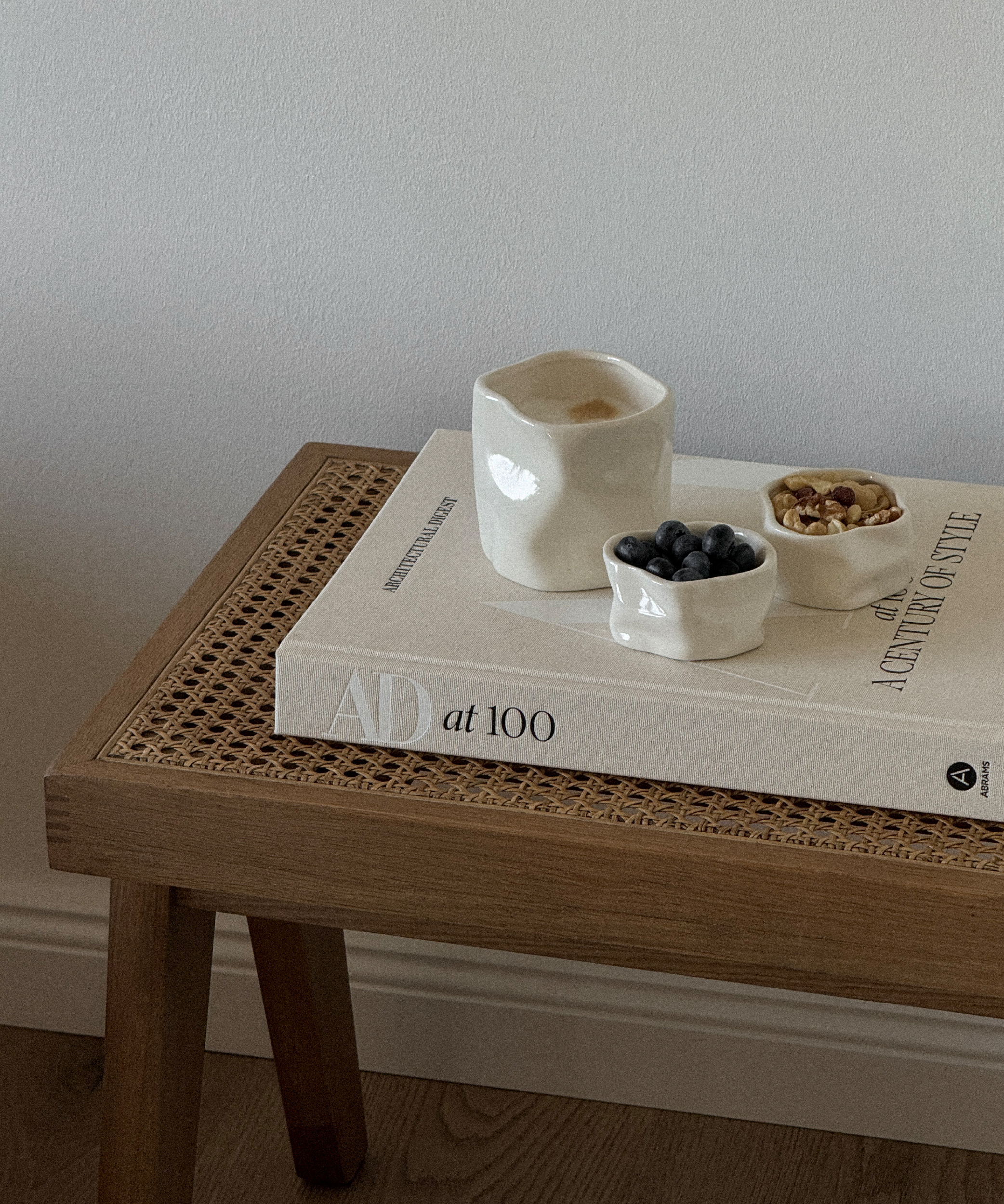 Organic Dip Bowls Cream White | Alaska