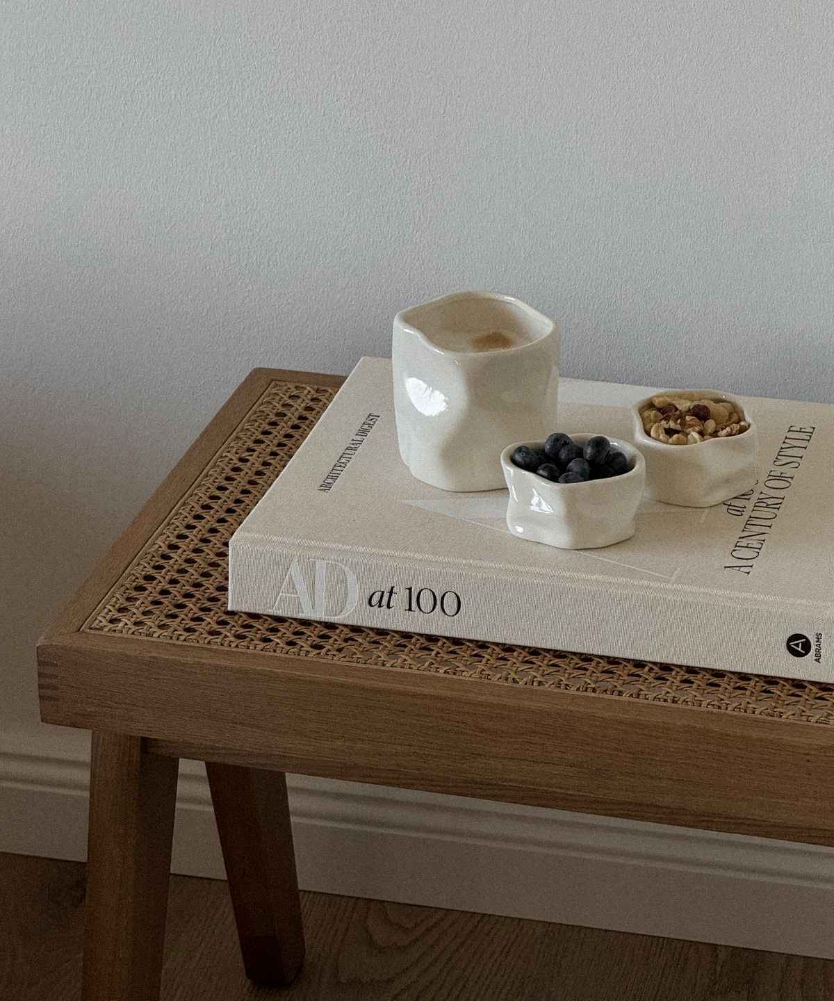Organic Dip Bowls Cream White