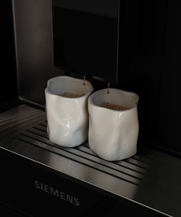 Organic espresso cup in cream white | Alaska