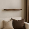 Dark wooden wall shelf | Elva