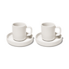 Espresso Cup with Saucer Cream White | Nia