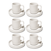 Espresso Cup with Saucer Cream White | Nia