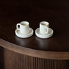Espresso Cup with Saucer Cream White | Nia