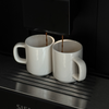 Espresso cup cream white glossy | Nia