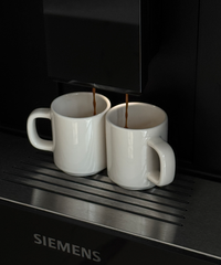Espresso-Tasse mit Untertasse Cremeweiß | Nia