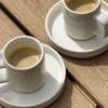 Espresso Cup with Saucer Cream White | Nia