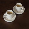 Espresso saucer in glossy cream white | Nia