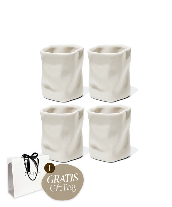 Organic espresso cup in cream white | Alaska