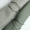 Napkin Rings Gold, Silver & Black 3x Set of 6 | Rina