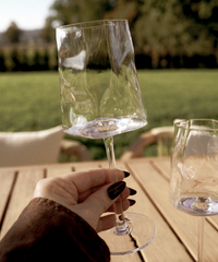 Wine glass in organic design | Alaska