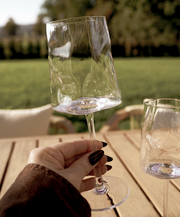 Wine glass in organic design | Alaska