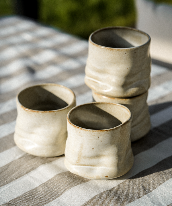 Organic ceramic mug with color gradient | Bali