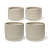 Cappuccino & Espresso Ceramic Mugs Beige | Faro