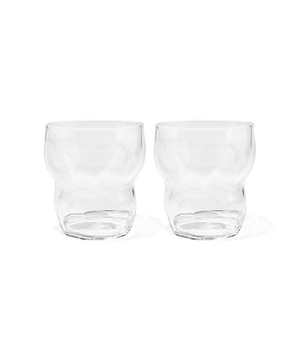 Organisches Design-Glas als Trinkglas – lyon collection von 7 O'CLOCK