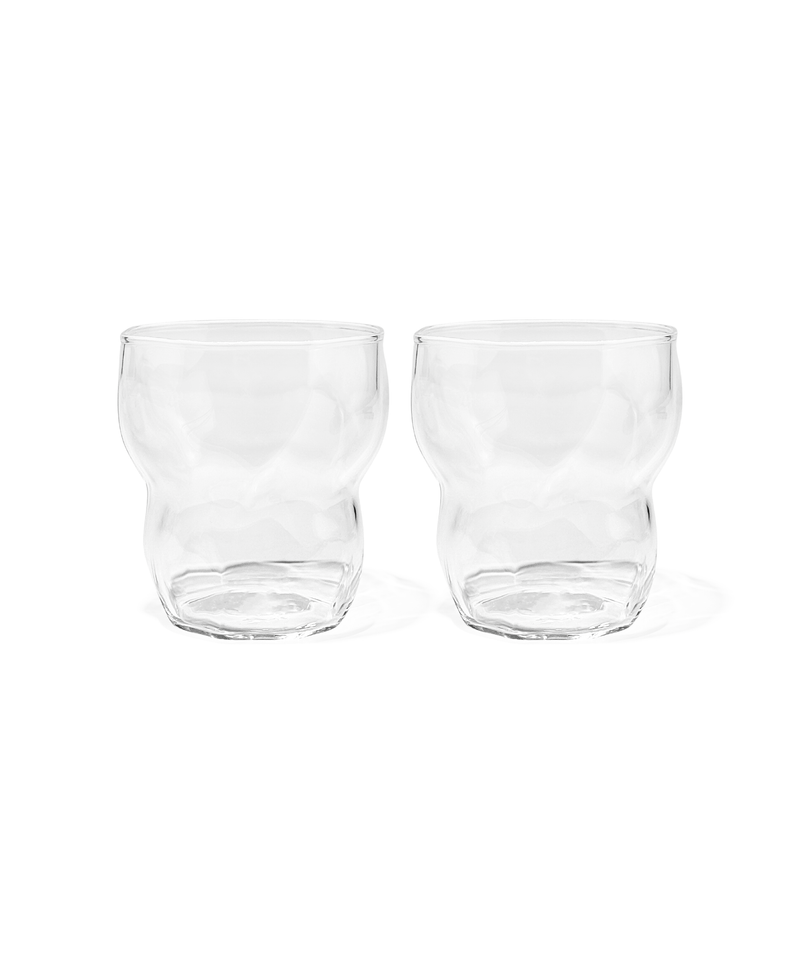 Organisches Design-Glas als Trinkglas – lyon collection von 7 O'CLOCK