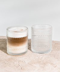 Small pearl-studded design glass (280ml) | Atlanta