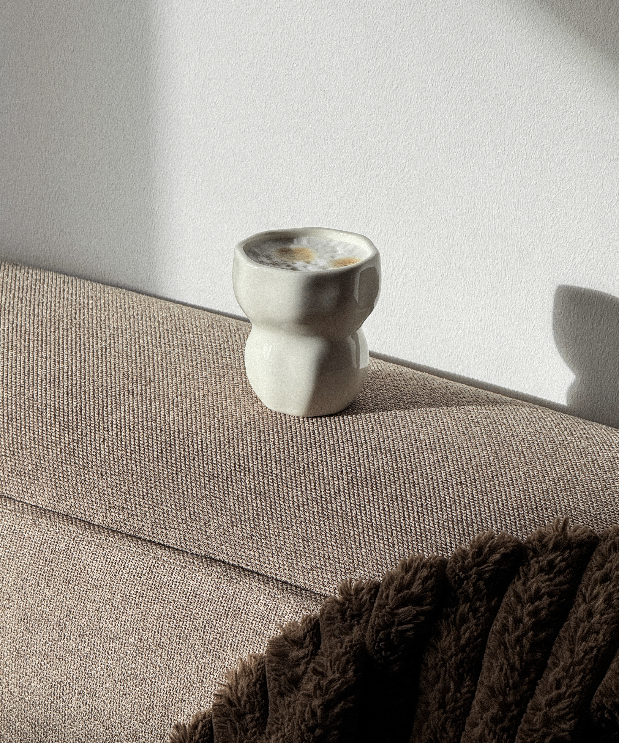 Ceramic mug in organic design | Lyon