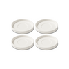 Espresso saucer in glossy cream white | Nia