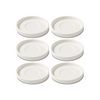 Espresso saucer in glossy cream white | Nia