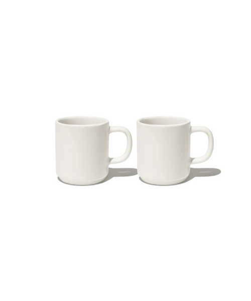 Espresso-Tasse in Cremeweiß glänzend – nia collection von 7 O'CLOCK