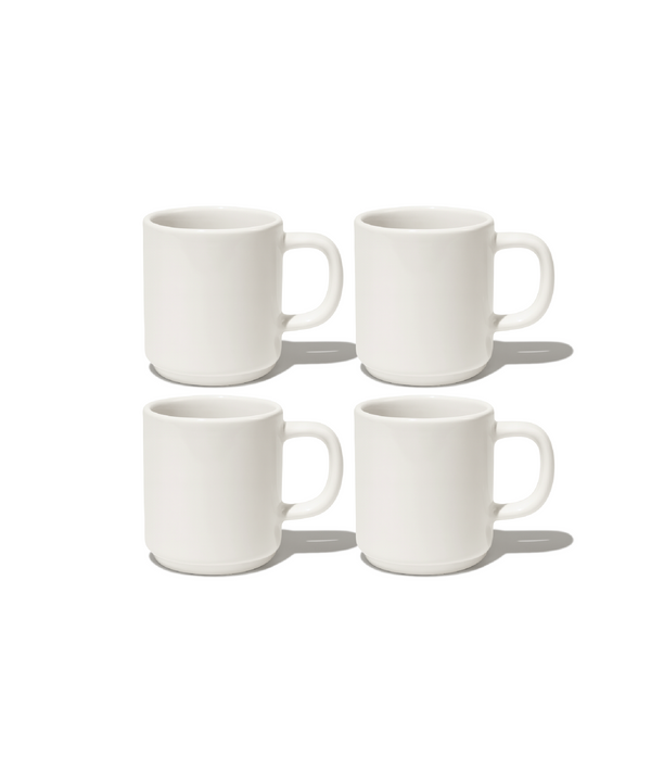 Espresso cup cream white glossy | Nia