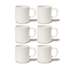 Espresso cup cream white glossy | Nia