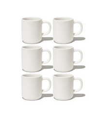 Espresso cup cream white glossy | Nia