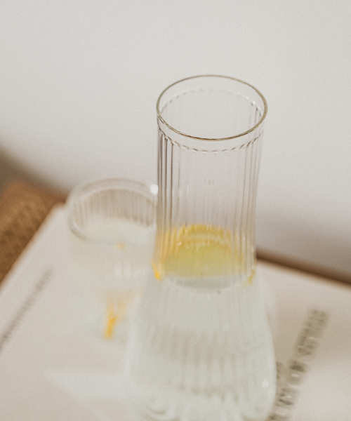 Karaffe im Bogen-Design aus der Design-Serie Rom – Draufsicht