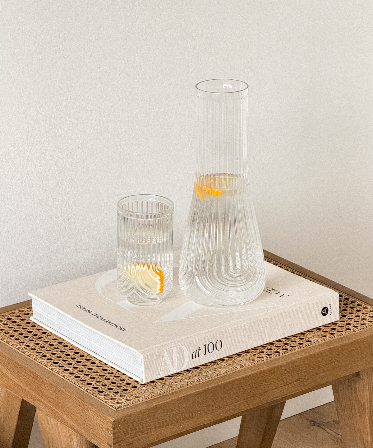 8er Set aus kleinem und großem Glas mit gratis Karaffe aus der Serie Rom – Produktansicht