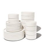 Crockery set matt cream white | Nia