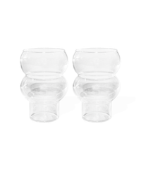 Design glass with two bubbles (500ml) | Tokyo