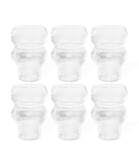 Design glass with two bubbles (500ml) | Tokyo