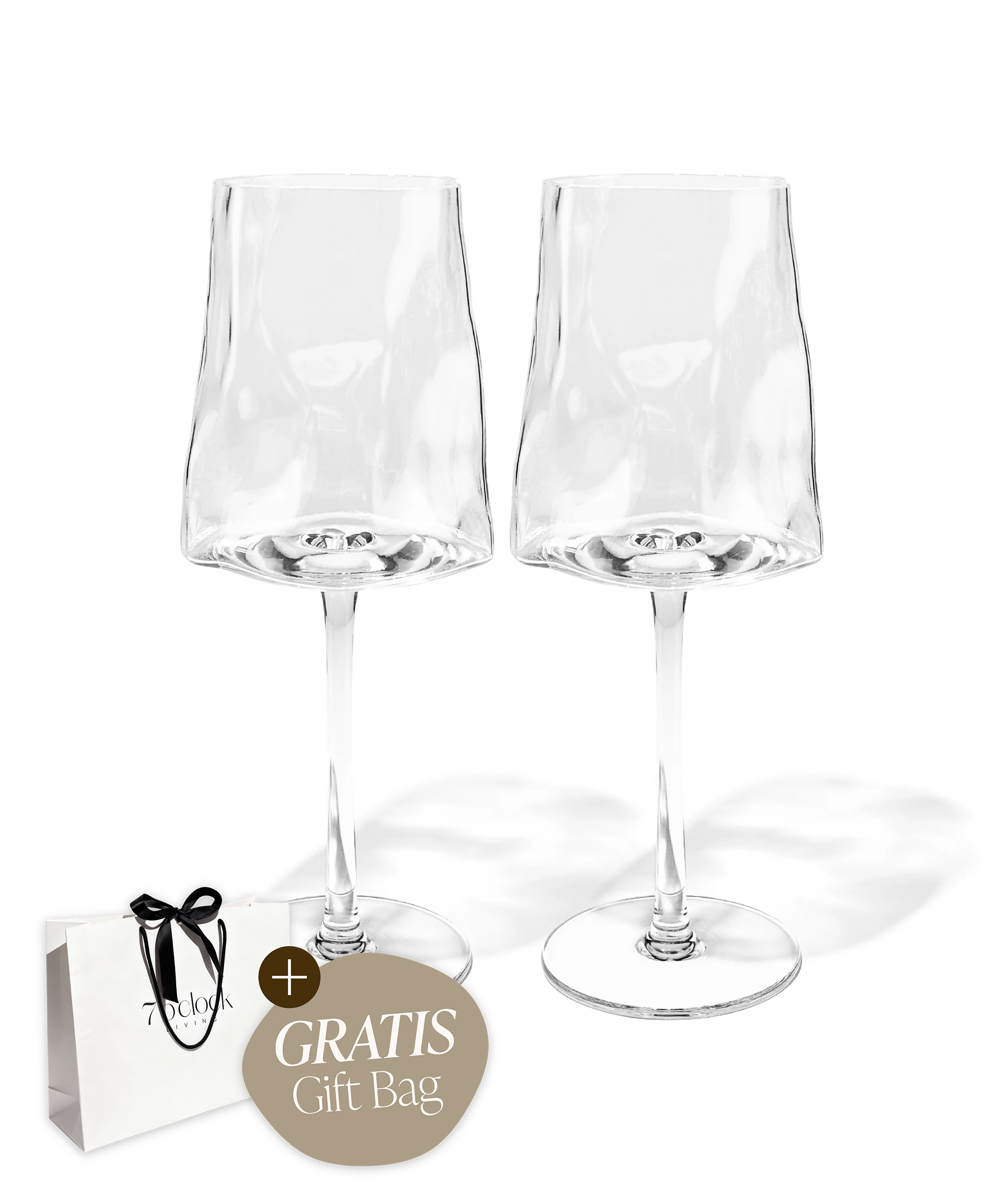 Wine glass in organic design | Alaska