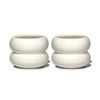 Small Wavy Ceramic Mug White | Mya