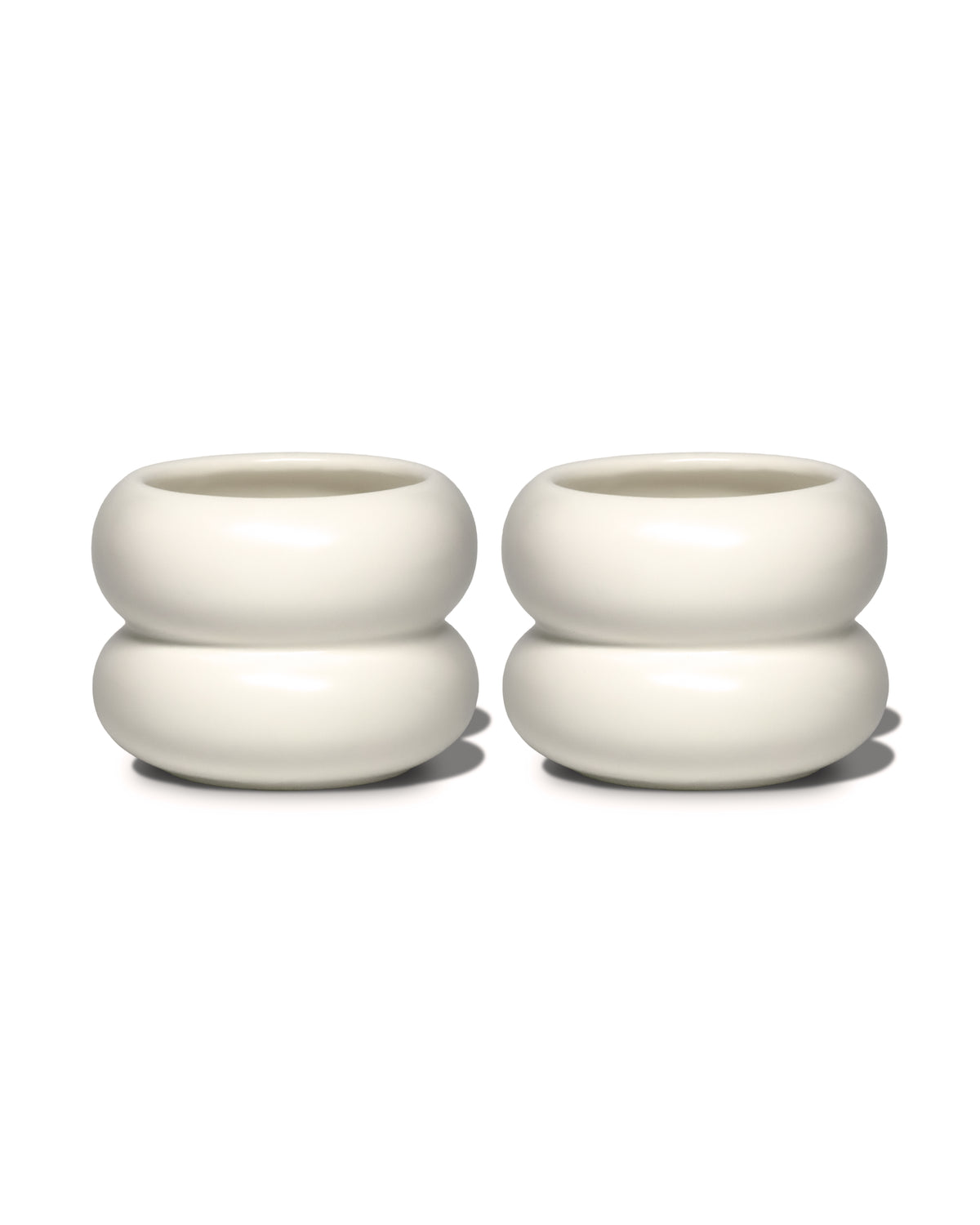 Small Wavy Ceramic Mug White | Mya