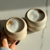 Small Wavy Ceramic Mug Beige | Mya