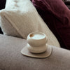 Small Wavy Ceramic Mug Beige | Mya