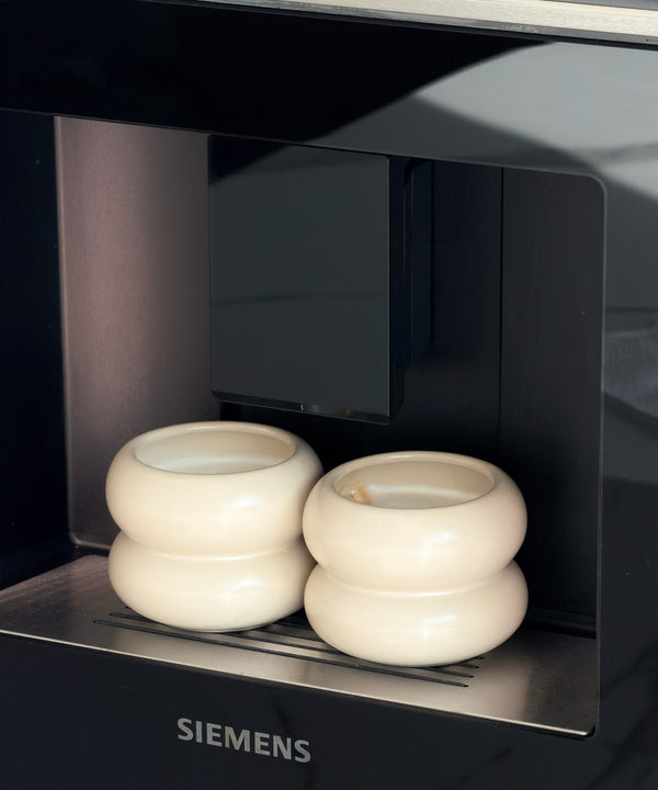 Small Wavy Ceramic Mug Beige | Mya