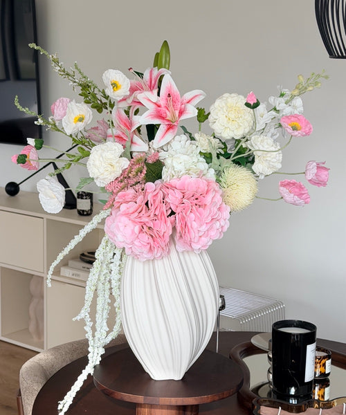 White Faux Flowers