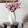 Lily Bouquet of 5 with Two Blooms in Pink | Bloom
