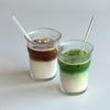 Ribbed Drinking Glass in To-Go Design | Liva