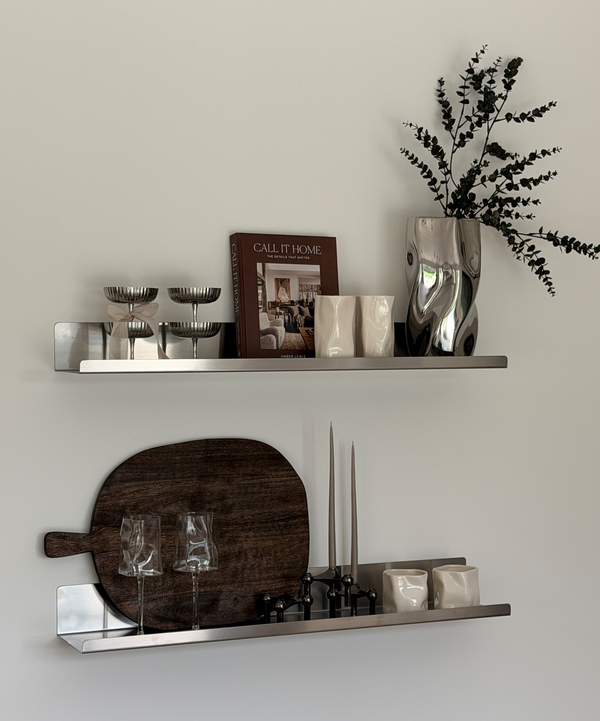 Large Ceramic Vase with Mirror Finish and Softly Curved Silhouette | Livia