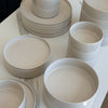 Tableware Set Beige Glossy | Nia