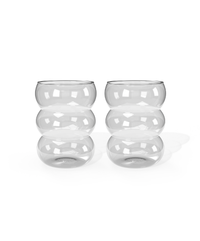 Design glass with 3 bubbles (550ml) | Rio